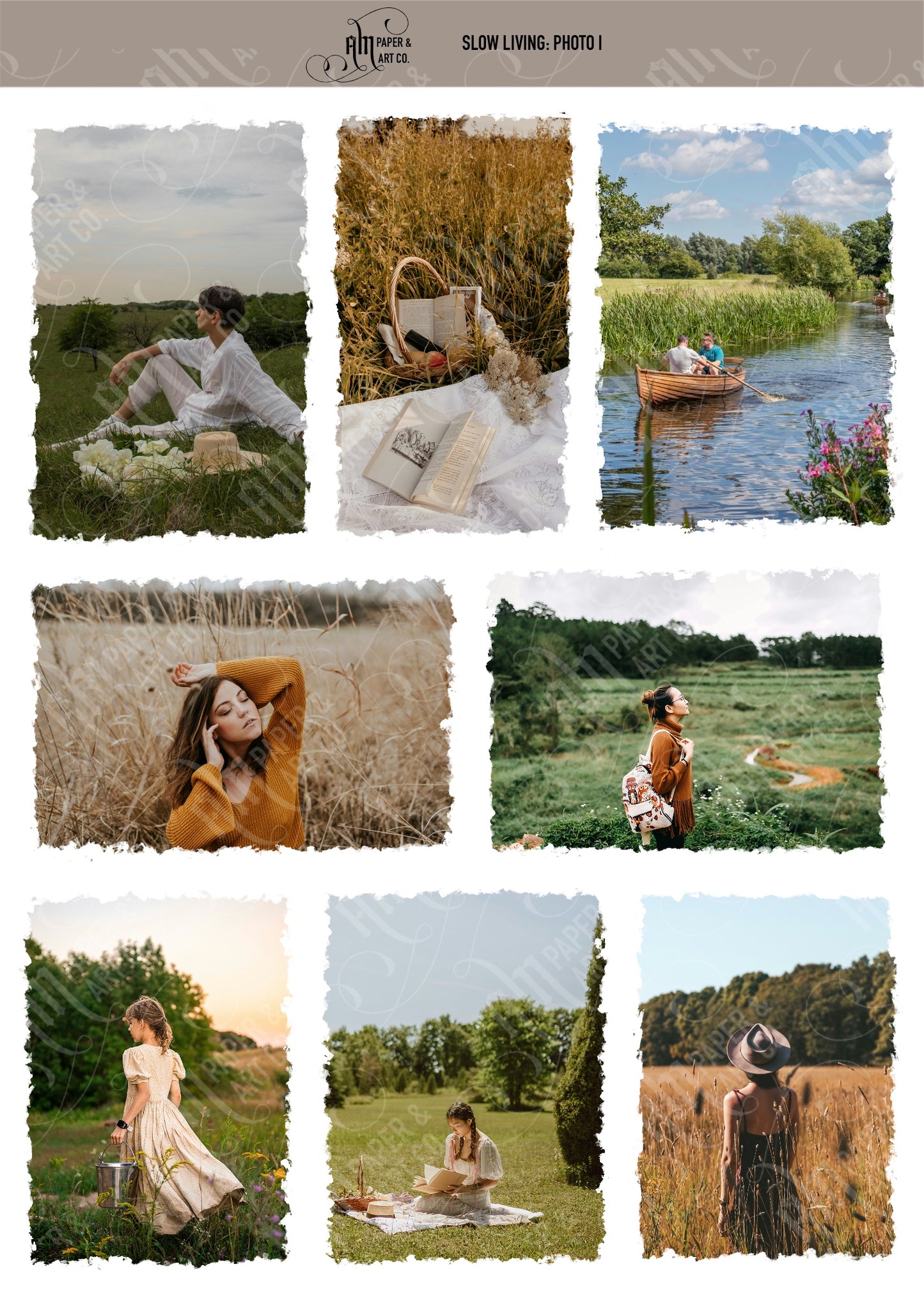 Slow Living: Photo Stickers I