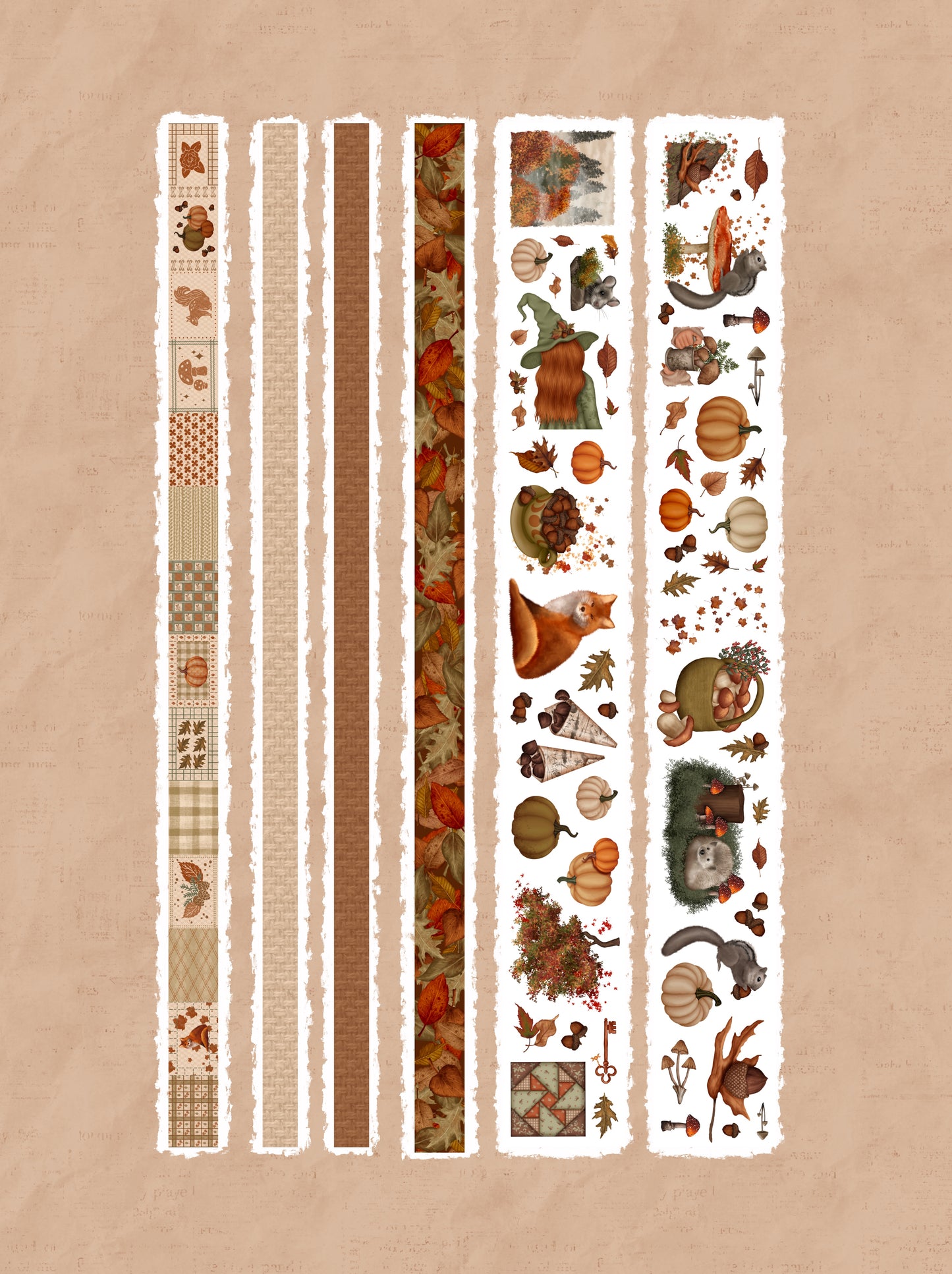 Autumn Quilt Washi Tape