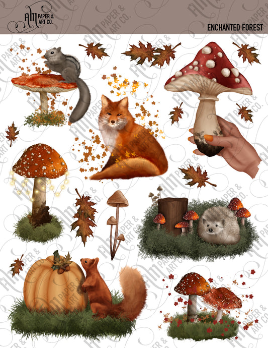 Enchanted Forest Stickers