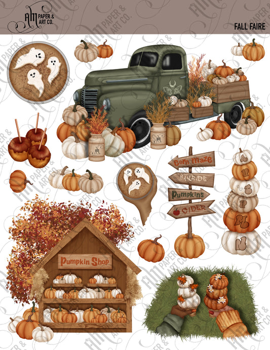 Fall Fair Stickers