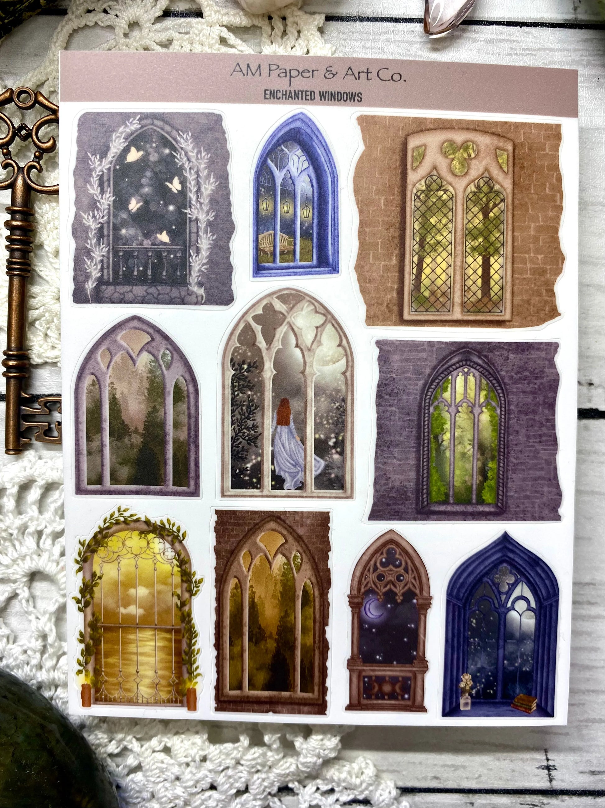 Enchanted Windows Stickers