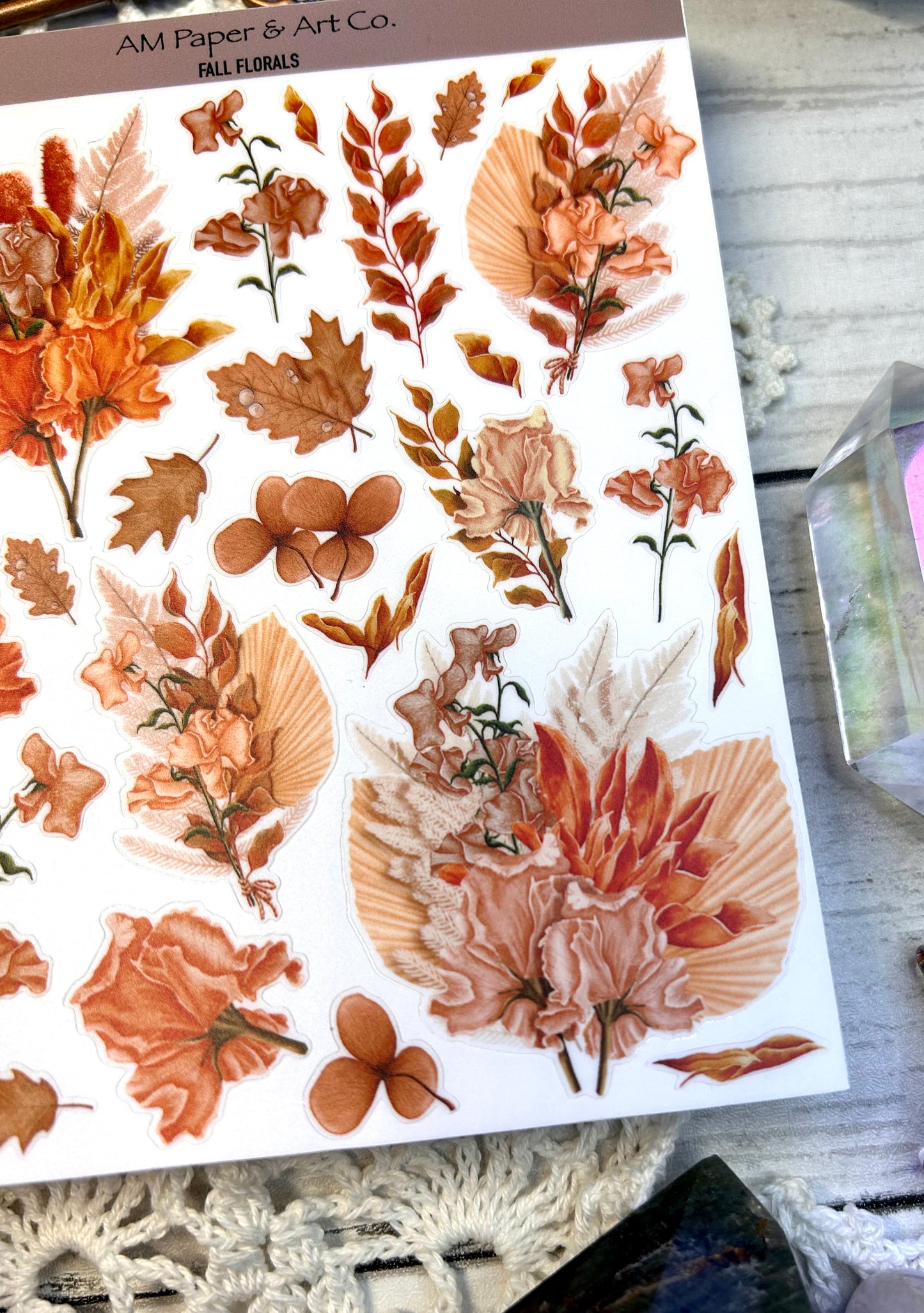 Fall Florals Stickers