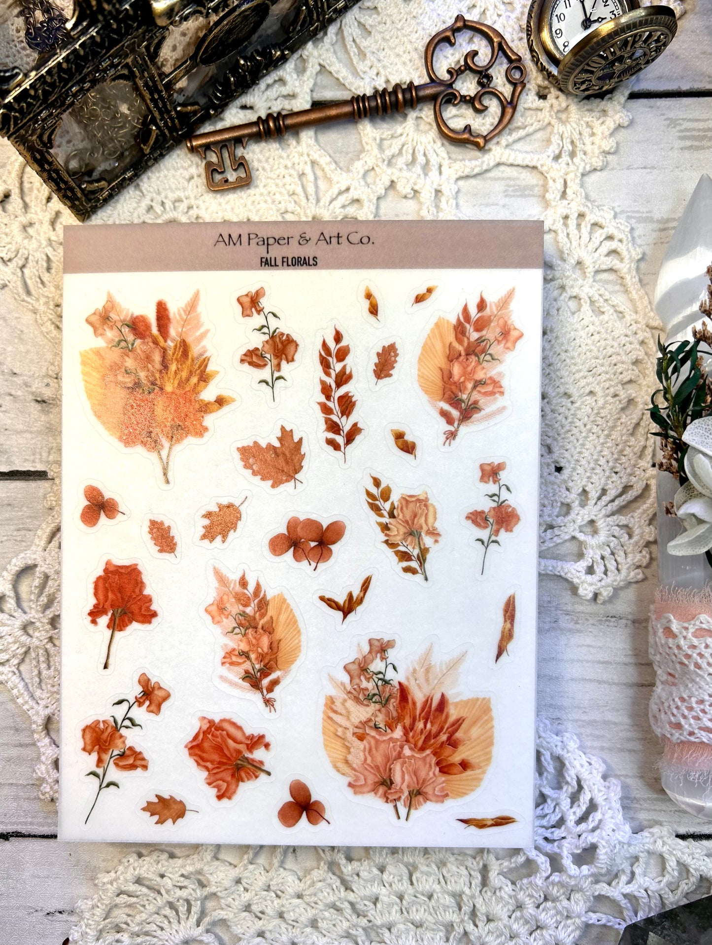 Fall Florals Stickers