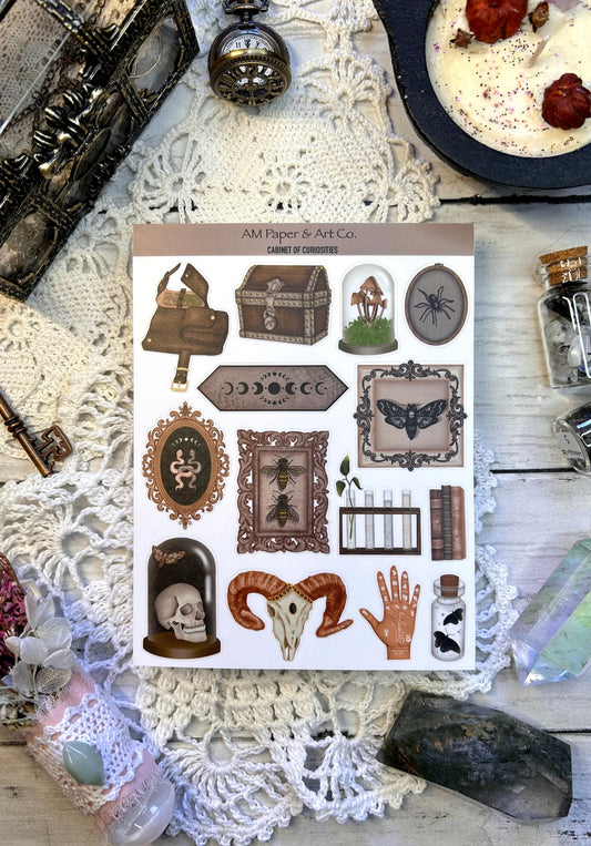 Cabinet of Curiosities Stickers