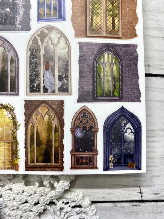 Enchanted Windows Stickers