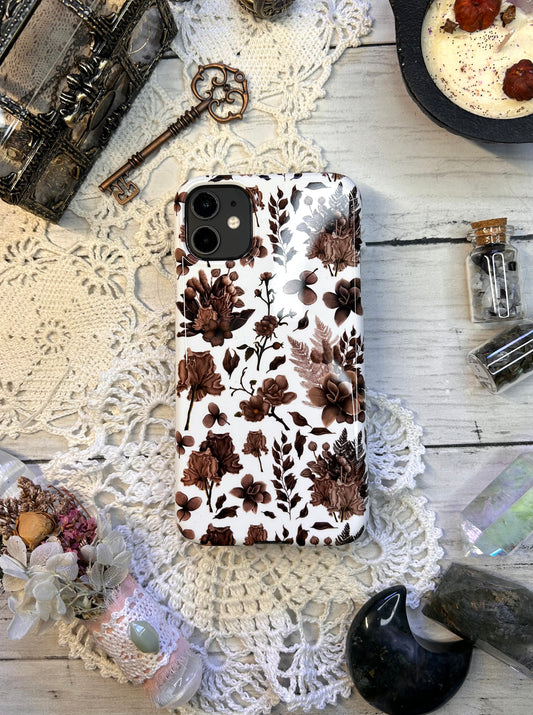 Victorian Gothic Florals - Snap case for iPhone®