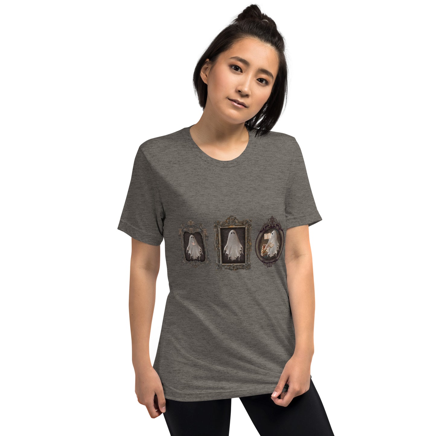 Ghosts in Frames Short sleeve t-shirt (Bella+Canvas TriBlend)