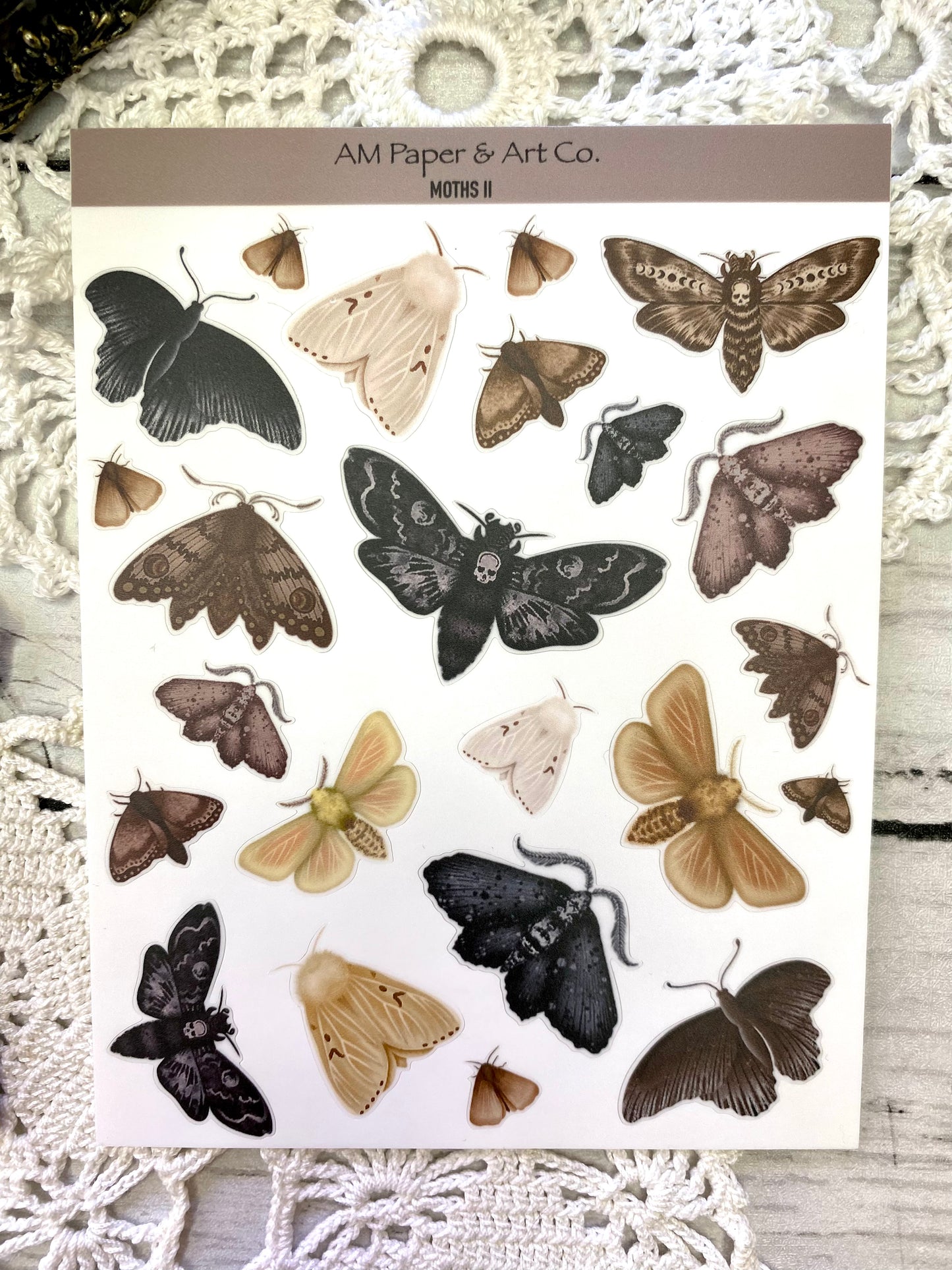 Moths II Stickers